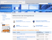Tablet Screenshot of immoportal.de